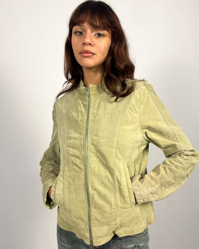 Chaqueta efecto ante Candela