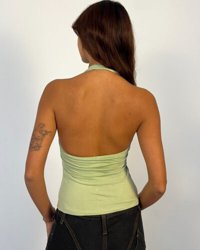 Top halter lace pastel Bloom