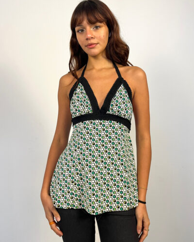 Top halter microdot Night Pulse