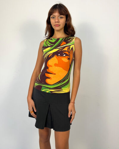 Face print dress Maya