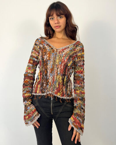 Jersey crochet multicolor Solace