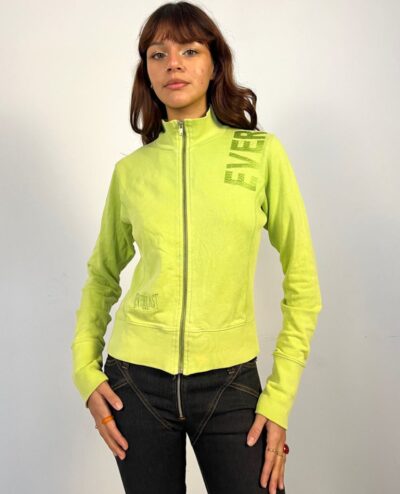 Sudadera zip lima Pulse