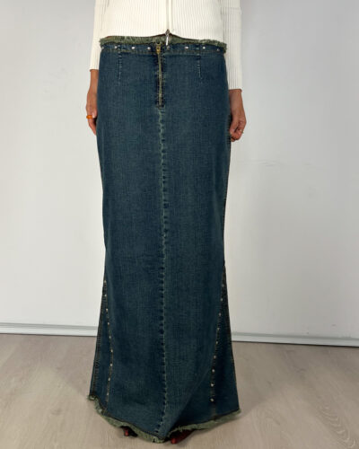 Falda larga Blue Mirage